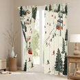 thumbnail image 3 of Feelyou Skiing Boy Black Out Curtains, Outdoor Sports Curtains Pack of 2 (42x63 Each), 3 of 6