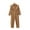 Brown, variant on KYAIGUO Baby Girls Solid Color Romper Jumpsuit Kids Long Sleeve Playsuit Clothes 1-7 Years Toddler Spring Autumn Bodysuit Pants