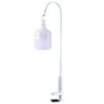 thumbnail image 3 of Aodebiao Lanterne de Camping Rechargeable USB avec Support, Lampe de Travail LED Portable à 5 Vitesses à Intensité Réglable pour Garage, Marché Nocturne, Patio, Éclairage Doux à 360°, Puce Intelligente, Pince de Suspension Incluse, 3 of 8