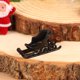 thumbnail image 3 of 1 pieza de adornos navideños para el día de Navidad, adornos de nieve para el coche de Papá Noel, adornos de trineo para hacer uno mismo, colgantes de trineo, accesorios de decoración navideña, 3 of 5