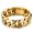 Gold, variant on 20mm Men's Heavy Polished Stainless Steel Large Cuban Link Chain Bracelet 8.26"