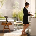 thumbnail image 7 of Jolicasa Teak Shower Bench, Waterproof Teak Wood Shower Stool with Leveling Feet, Non-slip Bath Seat for Elderly, Indoor and Outdoor Use - Assemble Required, 7 of 7
