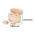thumbnail image 3 of Oggfader Wireless Earbuds Bluetooth 5.3 Earclip Non In Ear Intelligent Noise Reduction High Sound Quality Long Range Wireless Earphones Beige, 3 of 8