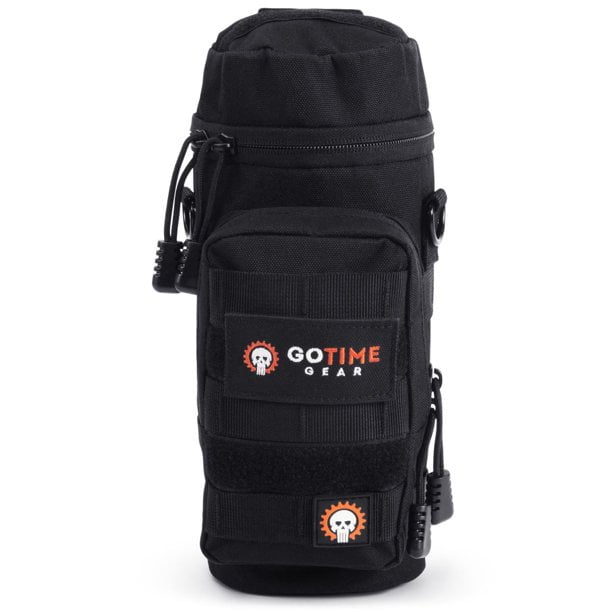 Tactical Hiking Camping Water Bottle Holder Backpack Belt Carrier Pouch Bag 
