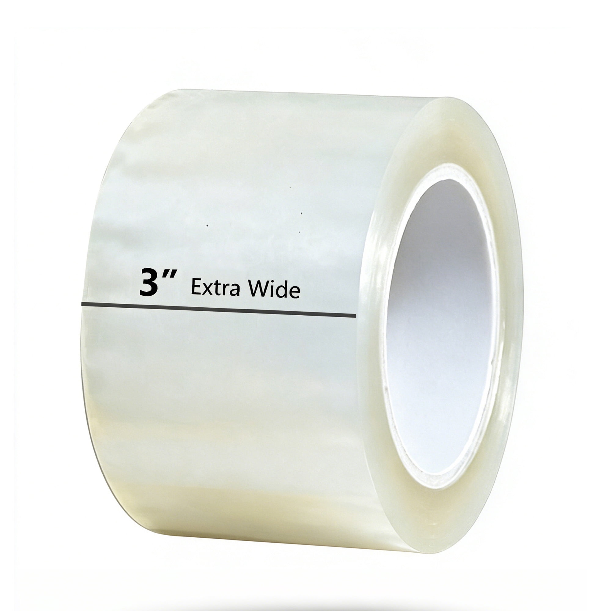 Abble Packing Tape, 3 Inch Extra Wide Industrial & General Purpose Clear Packing Tape, 1 Roll, for Moving, Shipping & Storage Boxes