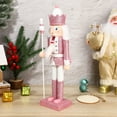 thumbnail image 3 of ETEREAUTY Collectible Glitter Nutcracker Figures for Holiday Decoration 3Pcs, 3 of 6