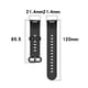 thumbnail image 5 of Correa de repuesto de silicona compatible con Xiaomi Mi Watch2 Lite y Redmi Watch 2 Smart Watch Band, 5 of 8