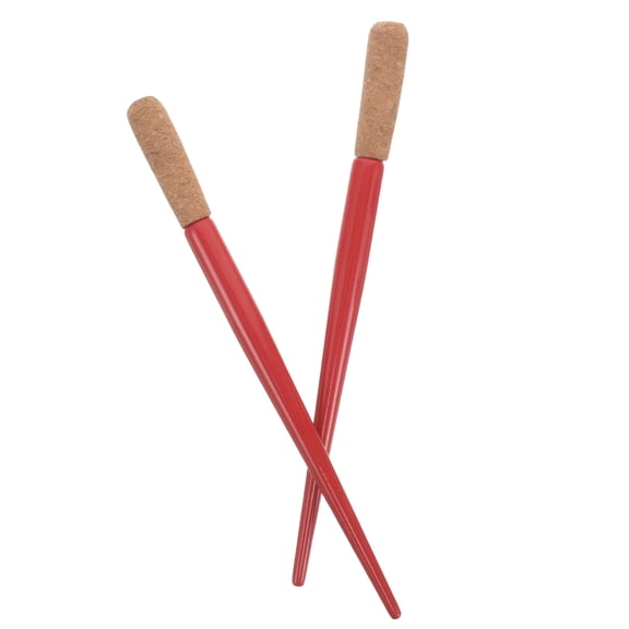 LOLIPPYY Set of 2 Wooden Pen Holders for Artistic Lettering, Drawing, and Craft Projects in Red