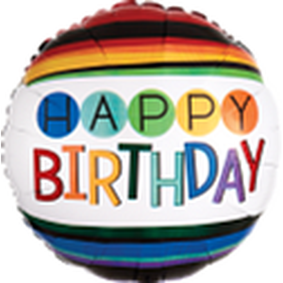 18C HX RAINBOW BIRTHDAY