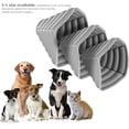 thumbnail image 4 of Collar de recuperación suave y ajustable WEIHJMXG para mascotas después de la cirugía M gris, 4 of 5