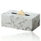 thumbnail image 1 of Funda de cuero rectangular para caja de pañuelos: elegante soporte para caja de pañuelos con base magnética, caja de pañuelos decorativa de PU, 1 of 6