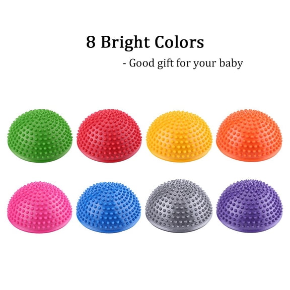 Foot Massage Ball, Exercises Trainer PVC Yoga Ball, Rugged Fitness Balance Ball, Anti-Slip Bottom Stimulate Blood Circulation For Fitness