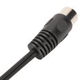 thumbnail image 4 of 5 Pin Din Male to 2 RCA Male Cable PVC Wire Cover 2 RCA to Din Sound Connection Cable for CD Player VCR DVD Phono LD, 4 of 4