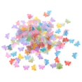 thumbnail image 1 of 2x Approx.200pcs Mariposa Brillante Boda Confeti de Scrapbooking Adorno DIY Craft BLESIY Chispitas de confeti, 1 of 8