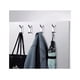 thumbnail image 5 of Ganchos Toalleros Adhesivos De Pared Para Toalla Baño Cocina PLATA, 5 of 5