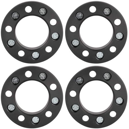 4x 1.25 Thick 5x4.5 HubCentric Wheel Adapter Spacer Mustang