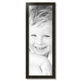 thumbnail image 2 of ArtToFrames 13" x 38" Honors Black with Gold Picture Frame, 13x38 inch Black Wood Poster Frame (WOM-5158), 2 of 7