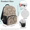 thumbnail image 7 of Yuyamidu Camouflage Bow Kids Bookbag for School Back to School Backpack Lightweight Children's School Bag for Girls 10-12, 7 of 7