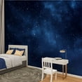 thumbnail image 2 of Peel and Stick Wallpaper Night Sky Stars soft Milky Way Universe as Texture Modern Art Wall Mural Decor Self Adhesive and Removable 100in x 144in, 2 of 8