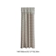 thumbnail image 3 of Vintage Lace Curtains 102 Inches Long-Victorian Floral Pattern Ivory Sheer Curtain Panels for Living Room Bedroom French Door, Light Filtering Drapes, 1 Panels 52W x 102L White, 3 of 6