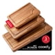 thumbnail image 1 of Set Tablas Para Cortar de Madera de Acacia Premium Cookify Juego de 3 Pzas Extra Gruesas con Canal Antiderrame, 1 of 8