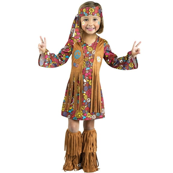 Peace and Love Hippie Toddler Costume