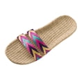 thumbnail image 1 of HBFAGFB Sandales d'Été pour Femmes Mode Bout Ouvert Sandales de Plage pour Intérieur et Extérieur Rouge Taille 35-36, 1 of 2