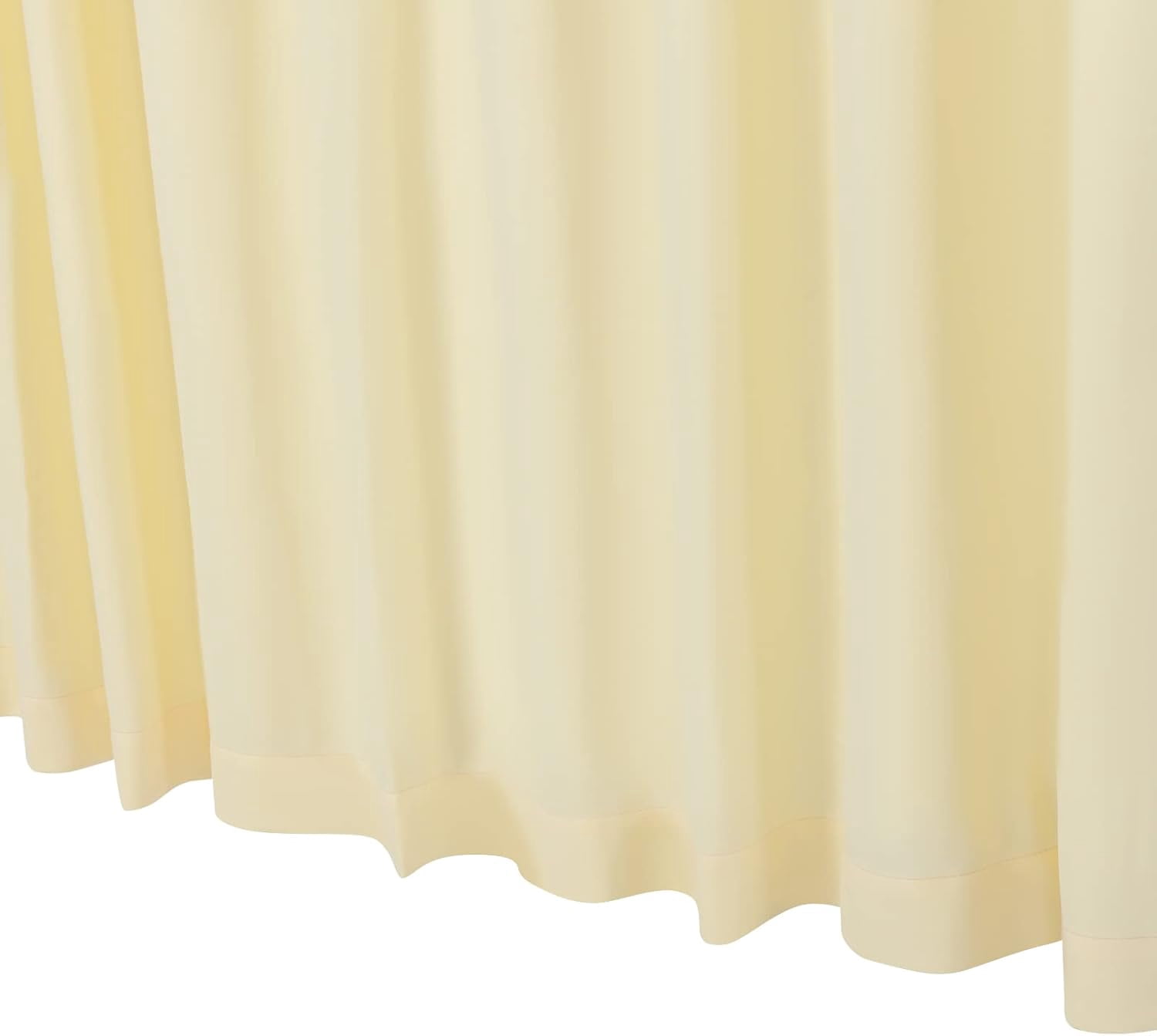 Room Divider Curtain, Privacy Cubicle Curtains with Mesh Top, 1 Panel, 9ft Wide x 8ft Tall Grommet Curtain Used in Beauty Salons, Schools