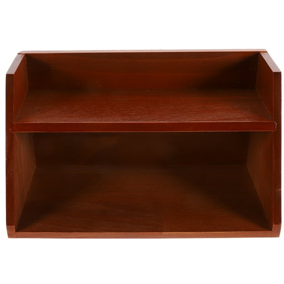 Hemoton Countertop Storage Shelf Cosmetic Organizer Holder Kitchen Spice Rack Desktop Organizer