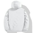 thumbnail image 4 of sususu Men's Insulated Hooded with Heating Technology for Extreme Cold Weather and Comfortable Outdoor Activities - White, 4 of 4