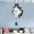 thumbnail image 3 of Indoor Wall Clock Pendulum Silent Swing Metal Quartz Clock Home Office Decor, 3 of 12