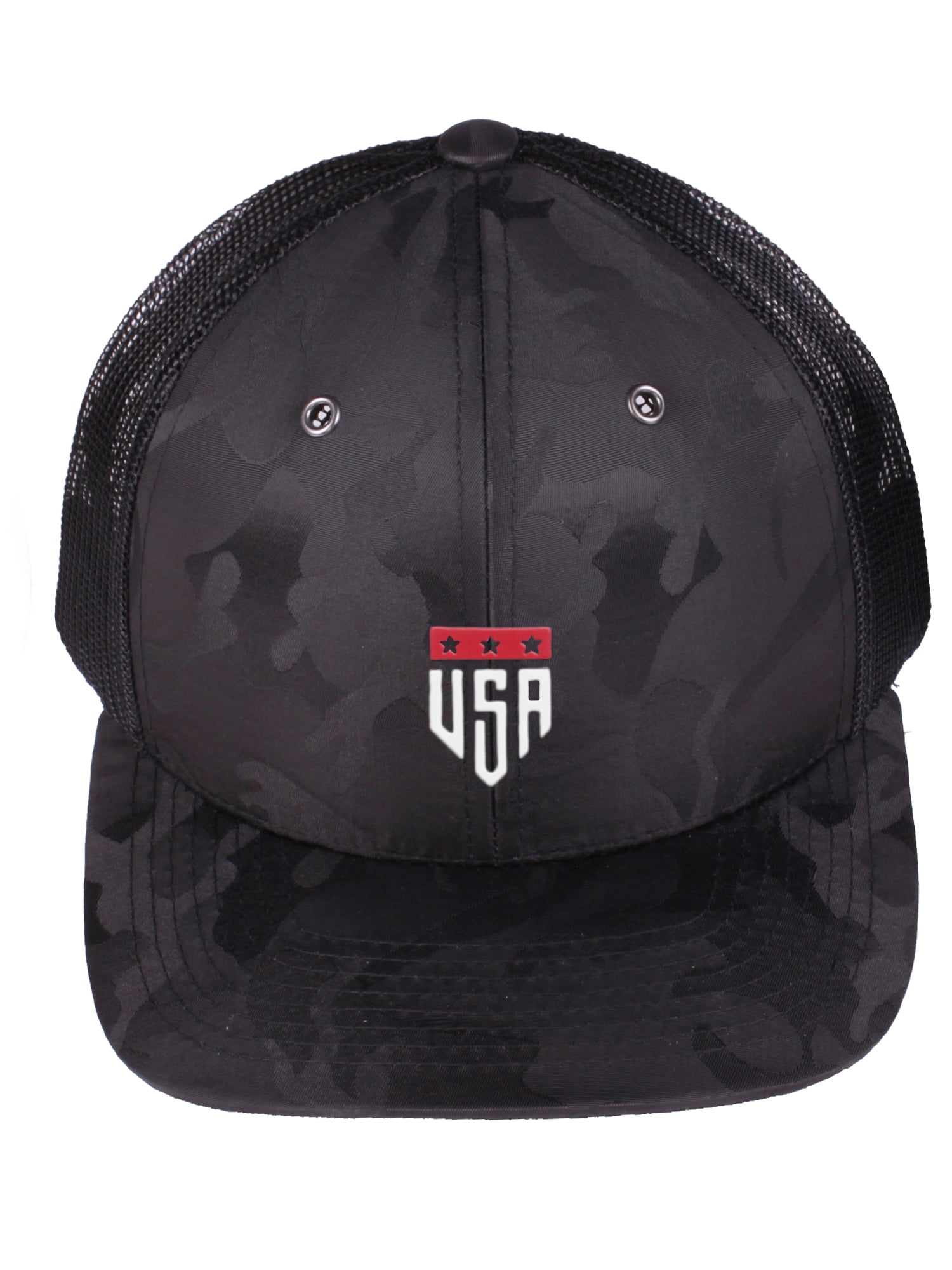 Daxton Retro USA Icon Logos Mid Profile Oxford Trucker Hat Snapback Baseball Cap Daxton Retro USA Icon Logos Mid Profile Oxford Trucker Hat Snapback Baseball Cap