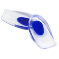 thumbnail image 2 of Copas De Talón De Gel De Silicona, Plantillas De Talón Amortiguación En Forma De U Absorción Aliviar Molestias GEL Zapatos Correctivos Suaves Cojines Almohadillas Para Tendinitis Azul L, 2 of 5