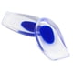 thumbnail image 3 of Plantillas de talón con amortiguación en forma de U, amortiguación, alivio de molestias, gel suave, corrector, almohadillas para zapatos, para tendinitis, azul, L, 3 of 14