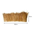 thumbnail image 7 of Artificial Roof Thatch Decoration 39.4x19.7inch Hut Grass for Garden Patio A, 7 of 7