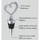 thumbnail image 3 of Tapones de vino en forma de corazón para favores de boda Regalos de fiesta de despedida de soltera para invitados Decoraciones de recuerdo Namotu CPB-DE-LYY1109, 3 of 5
