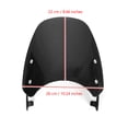 thumbnail image 3 of ABS Motorcycle Windshield WindScreen for Triumph Speed Twin 1200 2019-2021 Carbon, 3 of 10