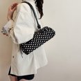 thumbnail image 4 of Bolso Hombro Mujer Lona Con Lunares Elegante para Las Axilas Ocio (), 4 of 9
