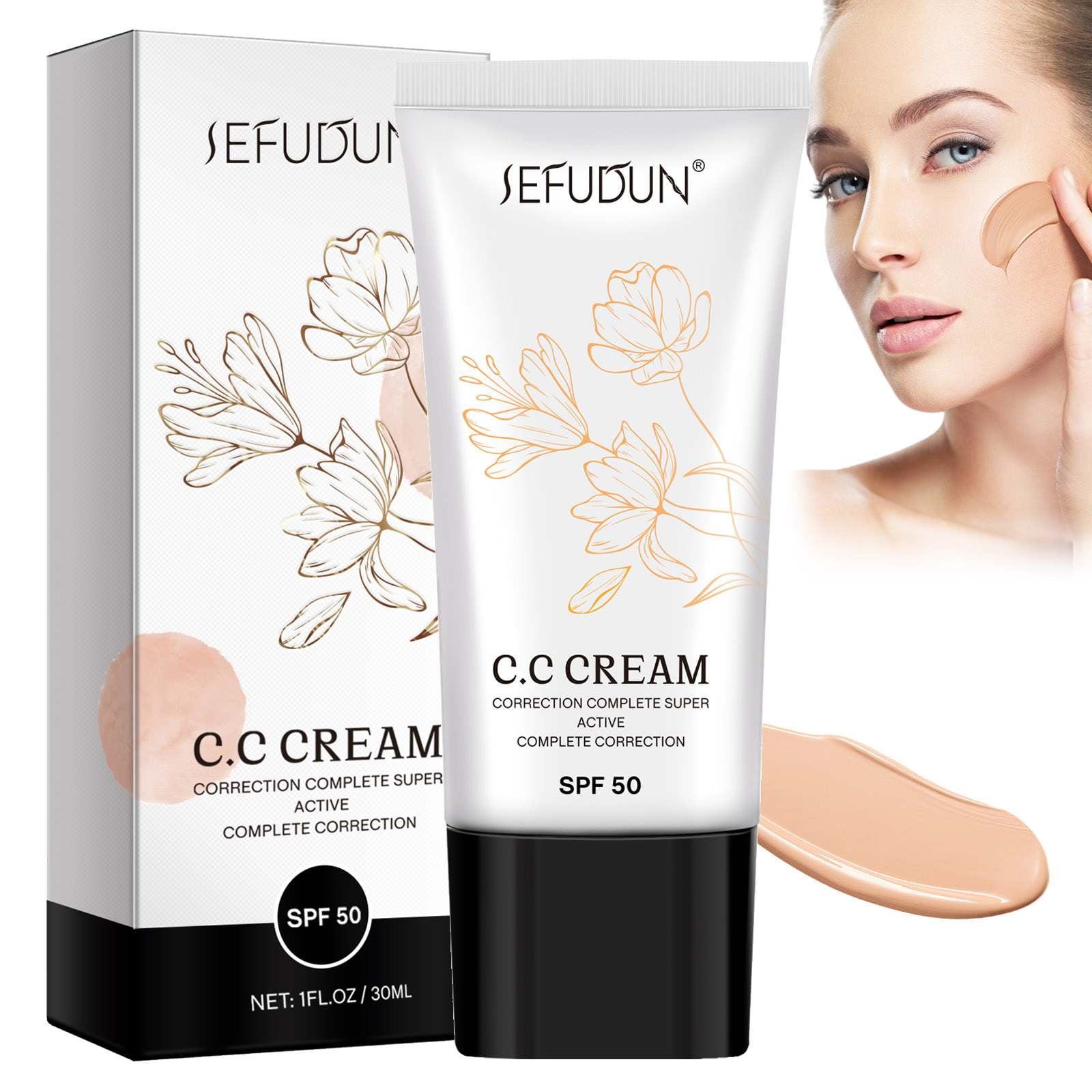 新品未使用　CHANEL CC CREAM 10 BEIGE 30ml Chanel 10 Beige CC Cream Super Active Complete Correction Natural