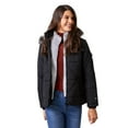 thumbnail image 2 of Free Country Women's Stratus Lite Parka Jacket Black L, 2 of 6