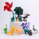 thumbnail image 3 of Figuras de acción de PVC de The Good Dinosaur, juguetes de figuras de acción, Arlo Spot, Henry Butch, Mini muñeca modelo, decoración de pasteles, 6-7cm, 12 piezas por lote, 3 of 3