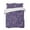 Green Purple Indigo, variant on Quilts Queen Size, Purple Pink Wildflowers Soft Comforter Bedding Set for Bed, Pastoral Botanical Leaves Lightweight Quilted Bedspread with Pillow Cover(2 Pieces) for All Season, 90x96 Inch