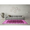 thumbnail image 3 of Ahgly Company Indoor Rectangle Oriental Pink Industrial Area Rugs, 2' x 5', 3 of 4
