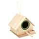 thumbnail image 3 of Casa para pájaros, casa para pájaros, pino colgante duradero, estación de alimentación para nido de pájaros, compacta y ligera, 3 of 9