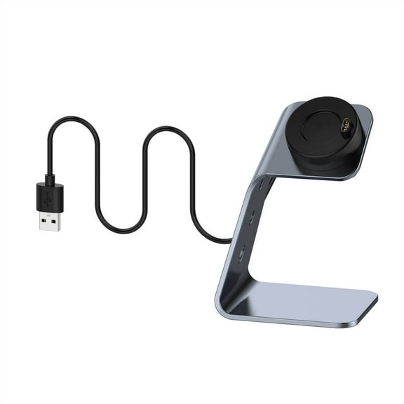 Charger Dock Compatible with Garmin forerunner 745/Garmin Venu Sq/Garmin fenix6s Charger Stand Charging Cable Dock Station Smartwatch Accessories