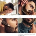 thumbnail image 4 of Beard Pencil Filler for Men Thick Beard Shaping Tool with Sharpener, Compact Design Beard Colouring for Men, Beard Liner Pen for Beard, Hairline and Beard Shaping (Dark Brown), 4 of 8
