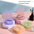 thumbnail image 3 of Makeup Puff Case, 5Pcs Plastic Breathable Dustproof Powder Puff Case  for Necklace, 3 of 8