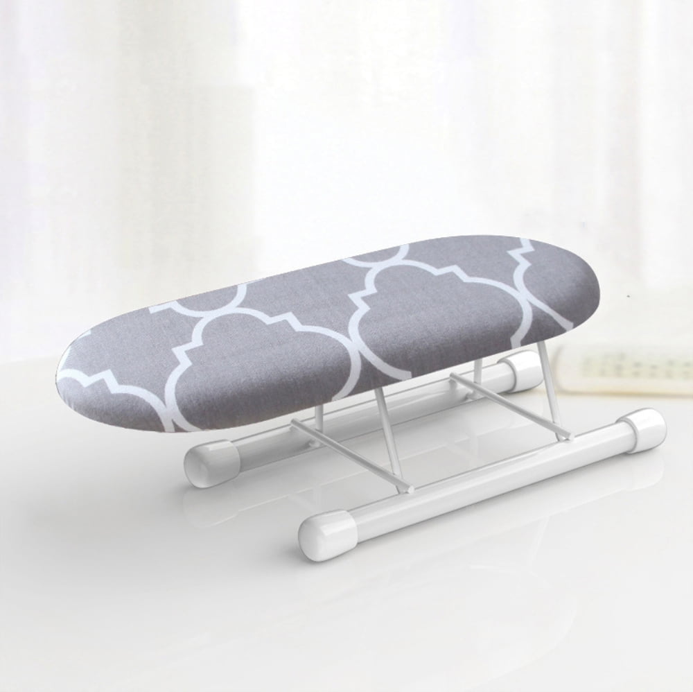 Table Top Ironing Board Space Saving Compact Mini Travel Camping Folding Legs 