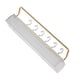 thumbnail image 4 of Estante de baño de aluminio sin taladros, resistente, organizador de pared para dormitorio, cocina, transparente, con gancho y toallero., 4 of 13