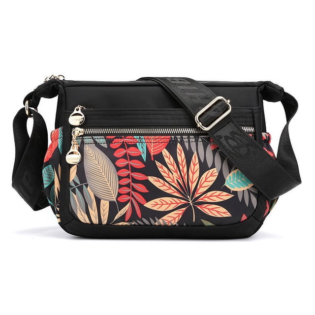 Bolsos de hombro para mujer, bolsos cruzados de nailon, impermeables, ligeros, bolsos de mensajero y bolsos de mano, bolso con asa superior
